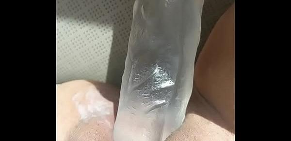  MexxxicanRose Pussy Dripping from Masturbating in Car